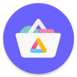 Logo of Aurora Store android Application 