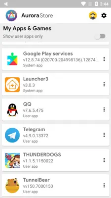 Aurora Store android App screenshot 6