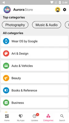 Aurora Store android App screenshot 8